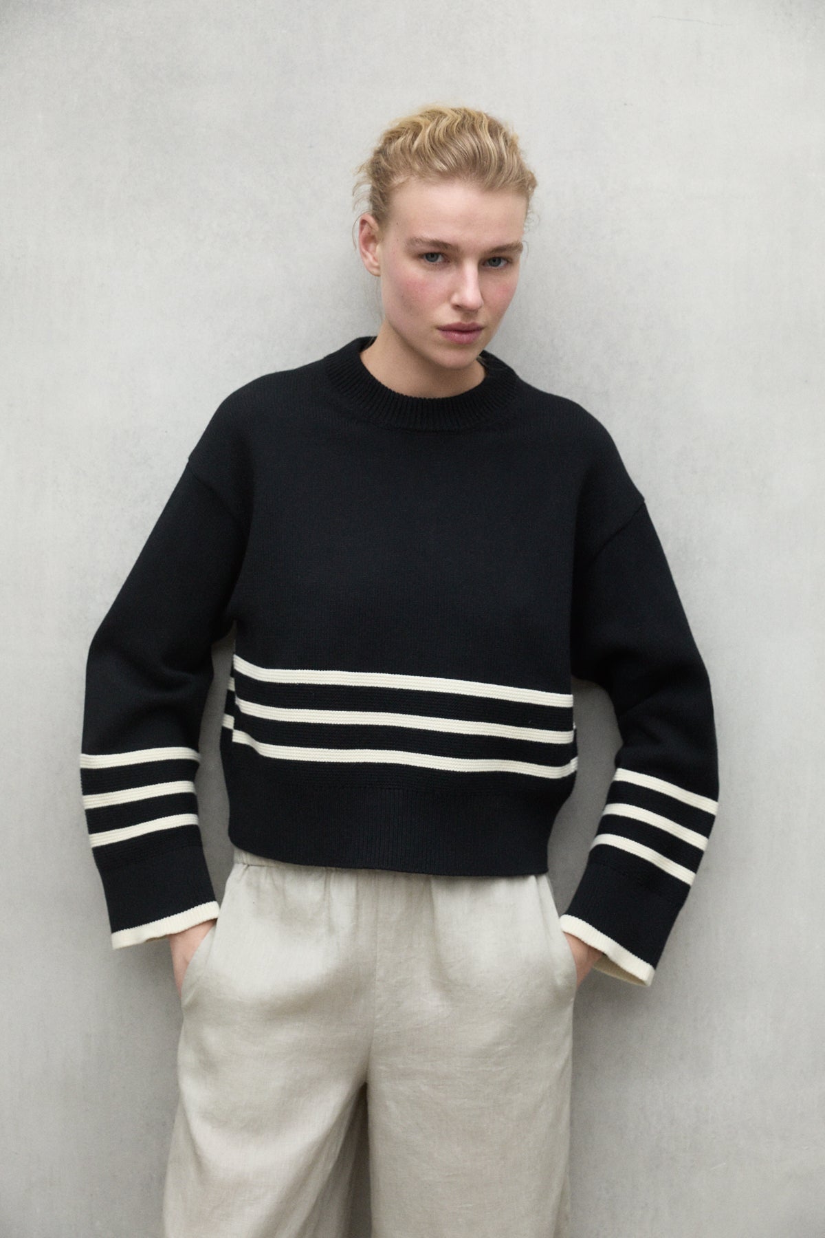 ECOALF Lanyu knit - Black