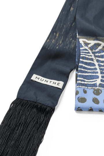 MUNTHE Lena Scarf - Black Print