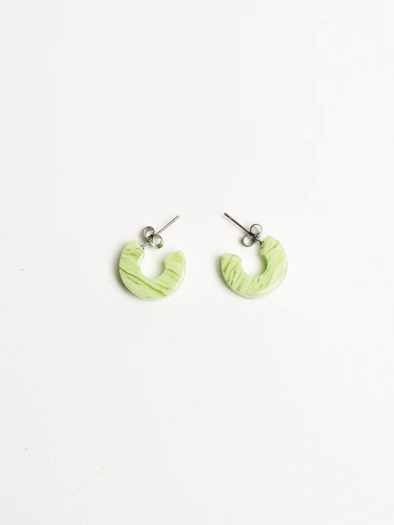NAT + NOOR Mali Hoops - Tiger Green
