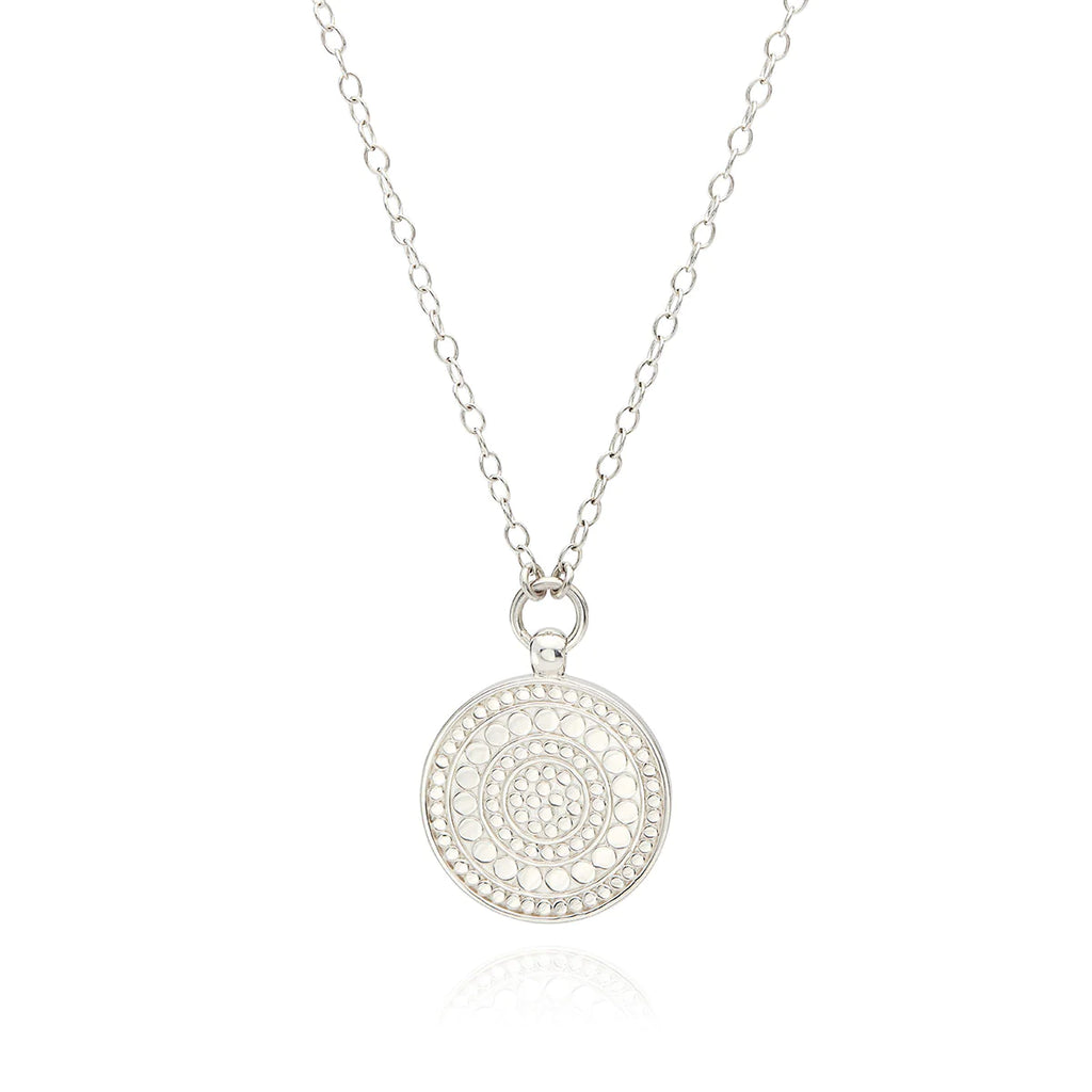 Anna Beck Classic Medium Reversible Disc Pendant Necklace