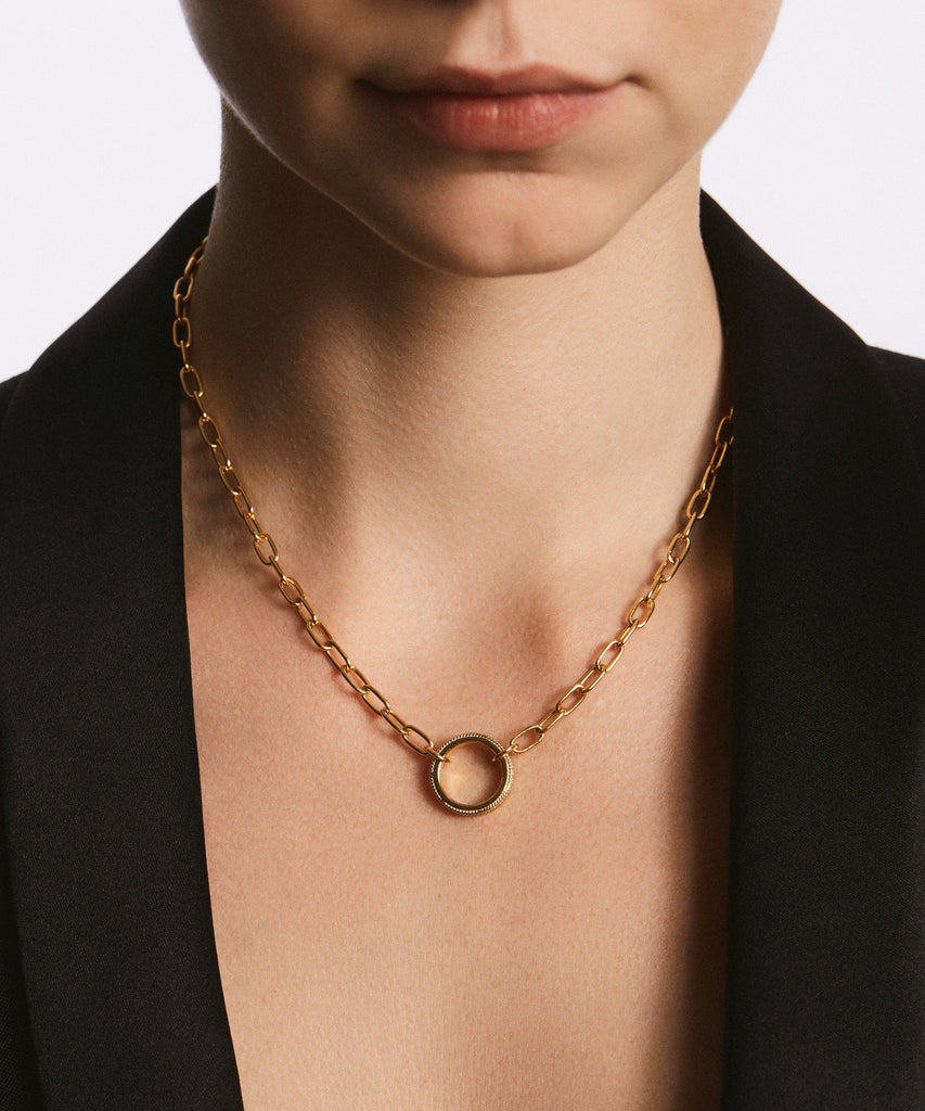 Anna Beck Open Chain Necklace - Gold