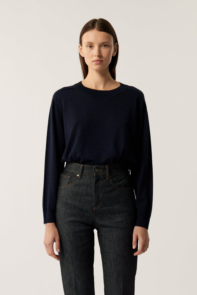 SOEUR PIO Jumper - Navy