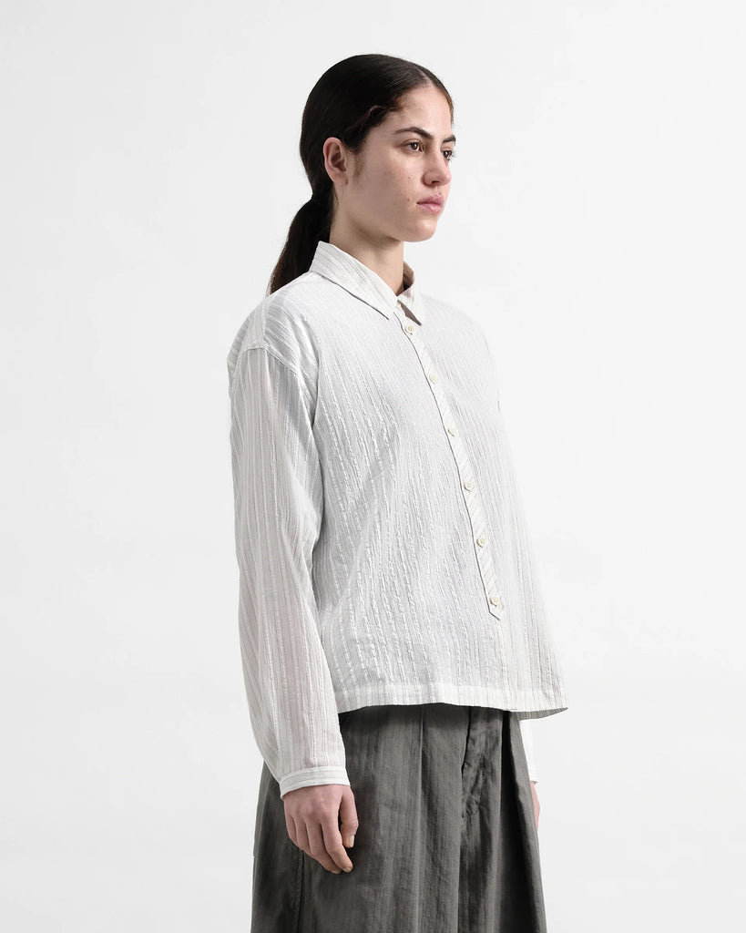 YMC Marianne Shirt - Natural Stripe