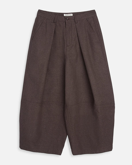 YMC Deadbeat Trouser - Brown Jacquard