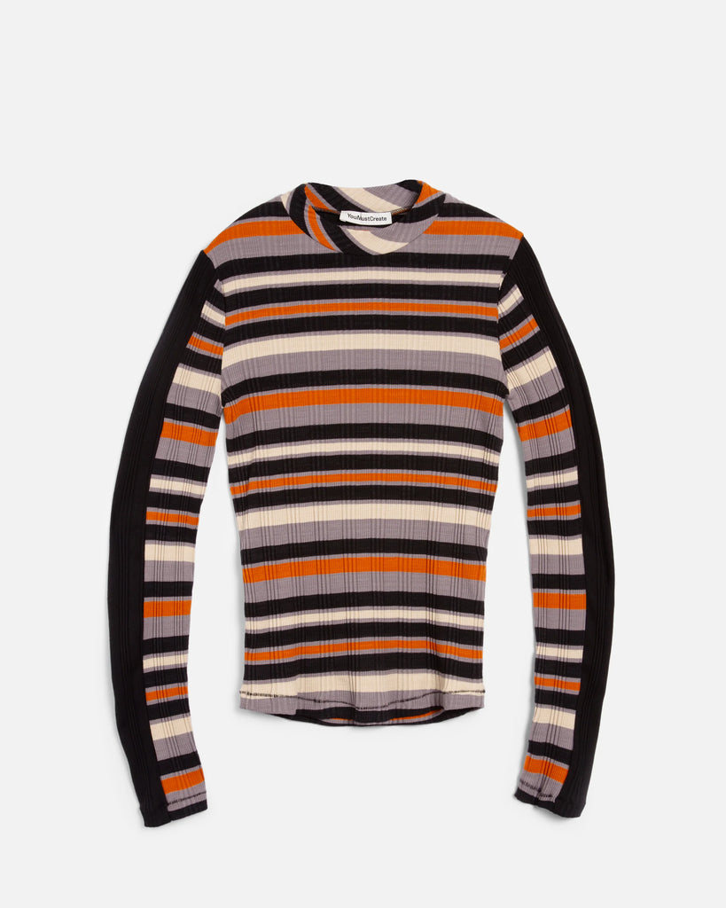 YMC High Rains Top - Multi Orange