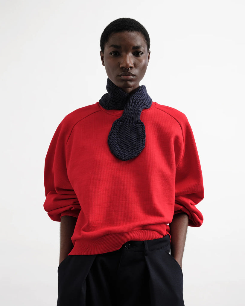 YMC Bellow Sleeve Sweatshirt - Red