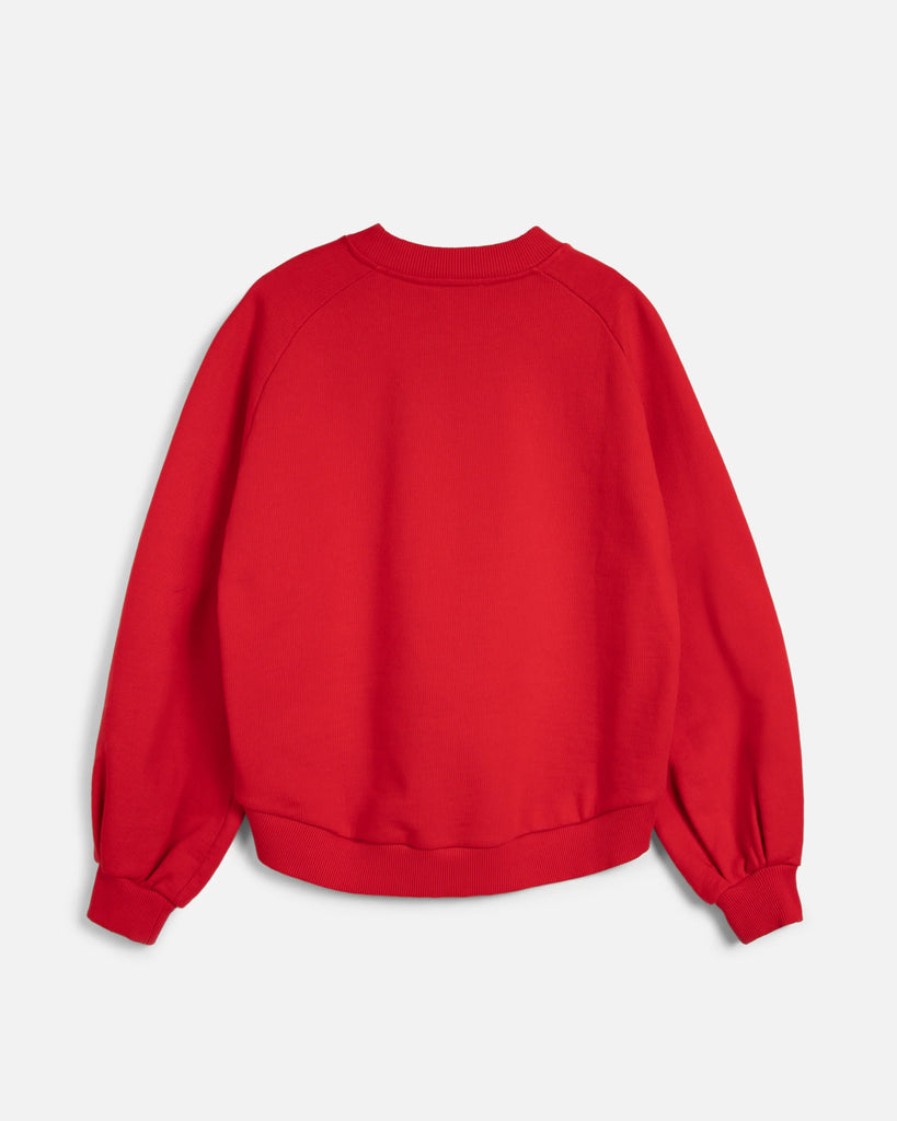 YMC Bellow Sleeve Sweatshirt - Red