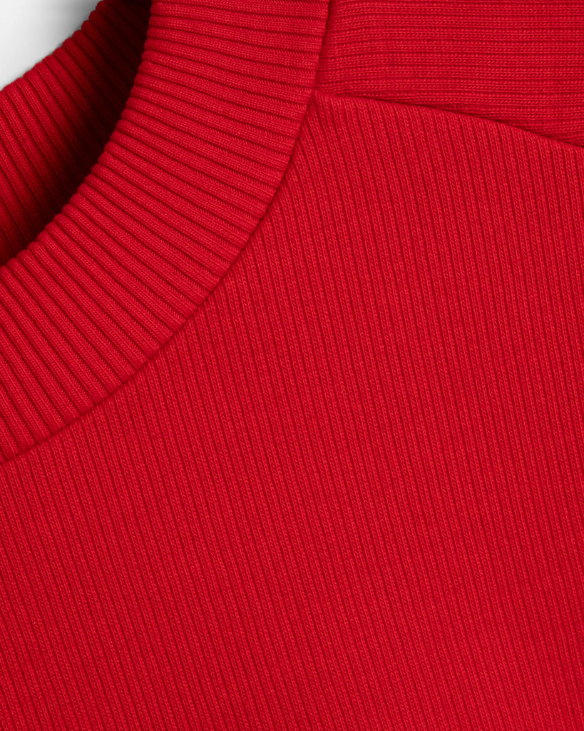YMC Bellow Sleeve Sweatshirt - Red