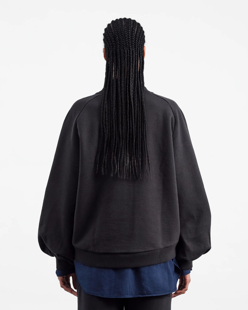 YMC Bellow Sleeve Sweatshirt - Black