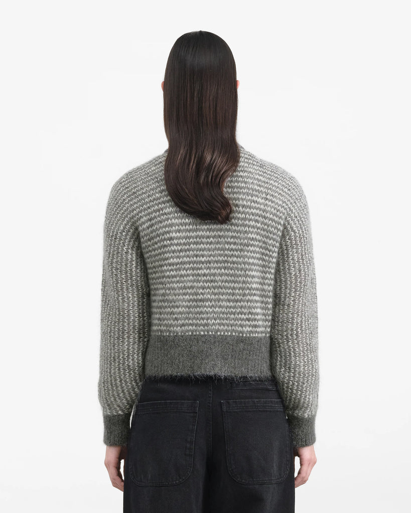 YMC Disorder Cardigan - Grey