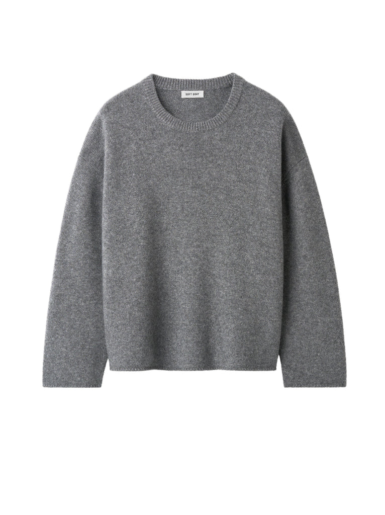 SOFT GOAT Relaxed fit Crewneck - Grey