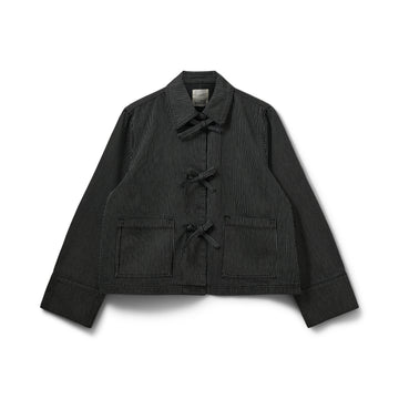 SOFIE SCHNOOR MARLOSW JACKET - Black Striped
