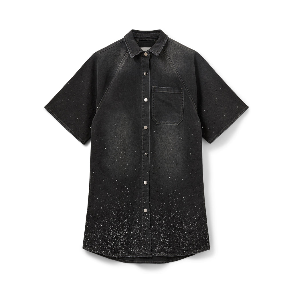 SOFIE SCHNOOR MAYSW LONG SHIRT - Washed Black