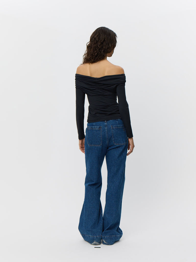 SOFIE SCHNOOR JESSSW BLOUSE - Black