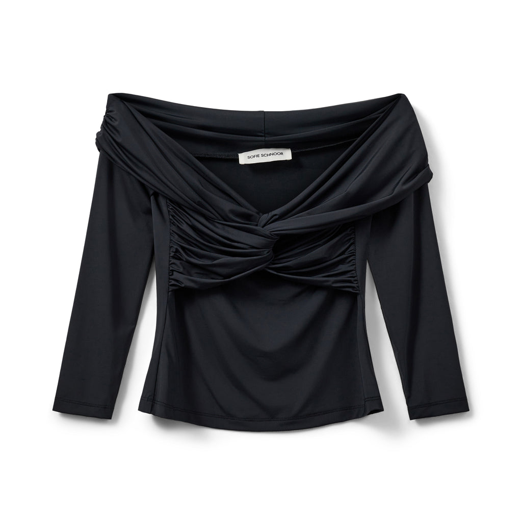 SOFIE SCHNOOR JESSSW BLOUSE - Black