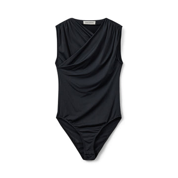 SOFIE SCHNOOR ALIVIASW BODYSUIT- BLACK