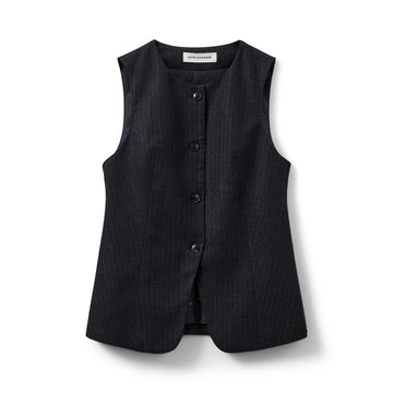 SOFIE SCHNOOR MERTHASW VEST - Black