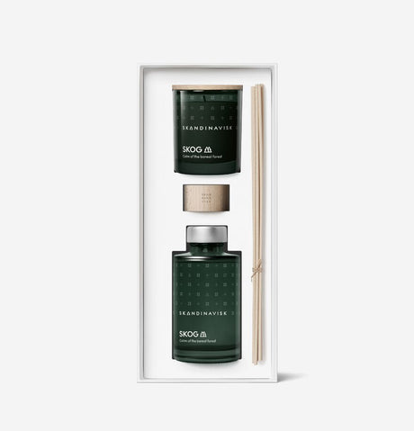 SKANDINAVISK SKOG Scented Candle & Diffuser Set