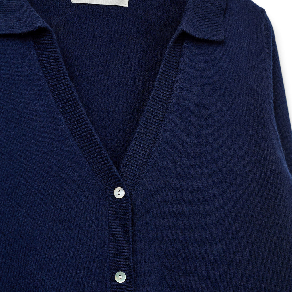 SOFIE SCHNOOR SKYLARSW CARDIGAN - Navy