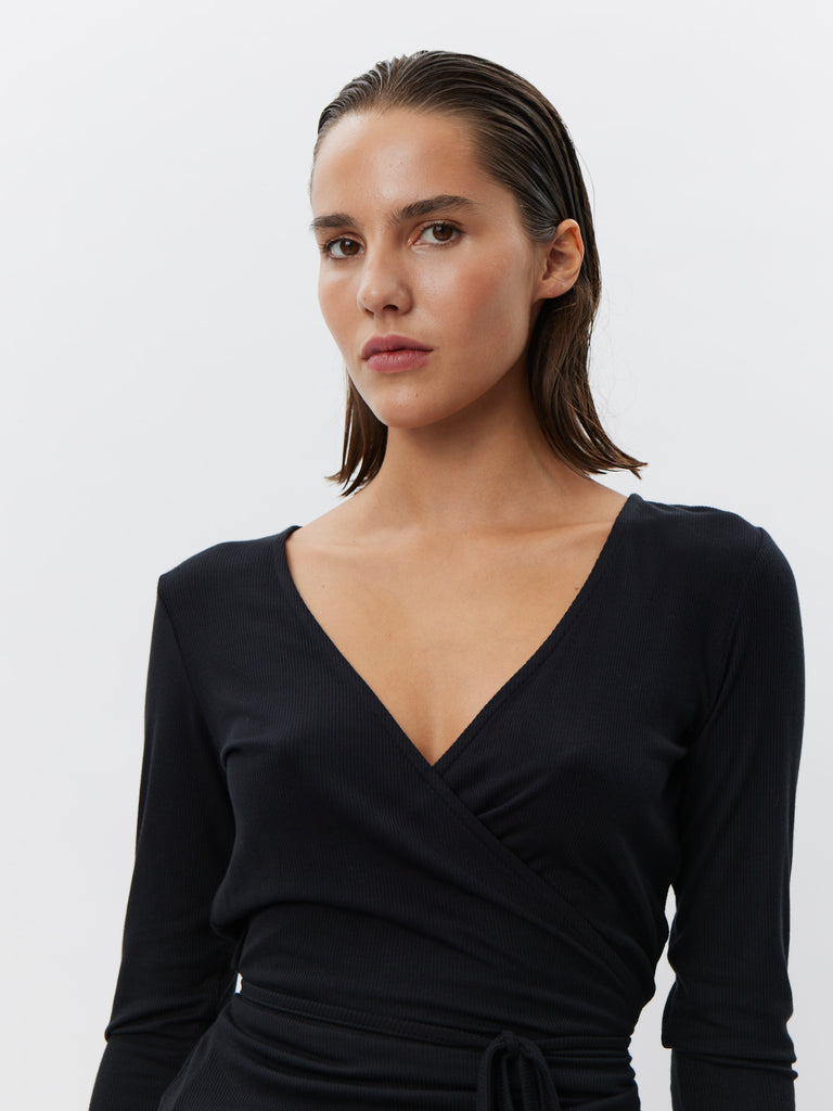 SOFIE SCHNOOR JOODYSW BLOUSE - Black