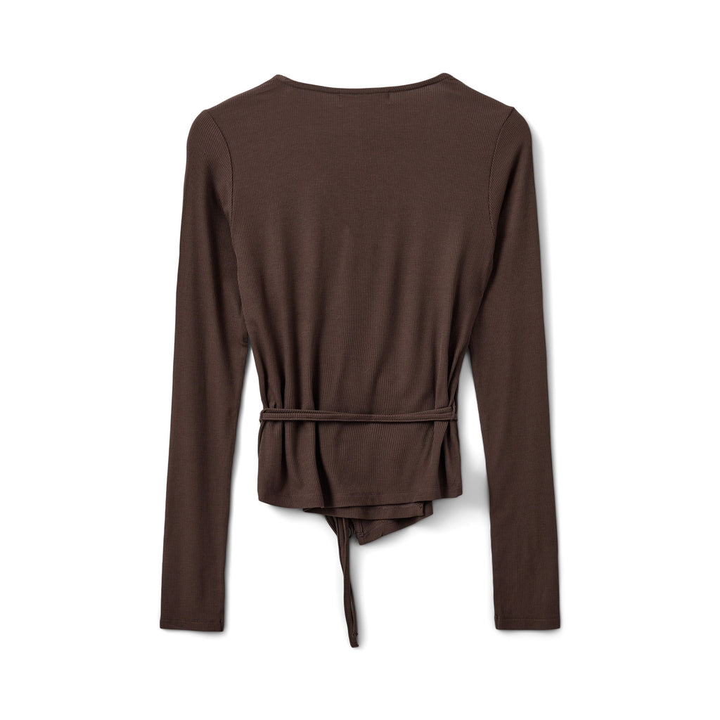 SOFIE SCHNOOR JOODYSW BLOUSE - Brown Fudge