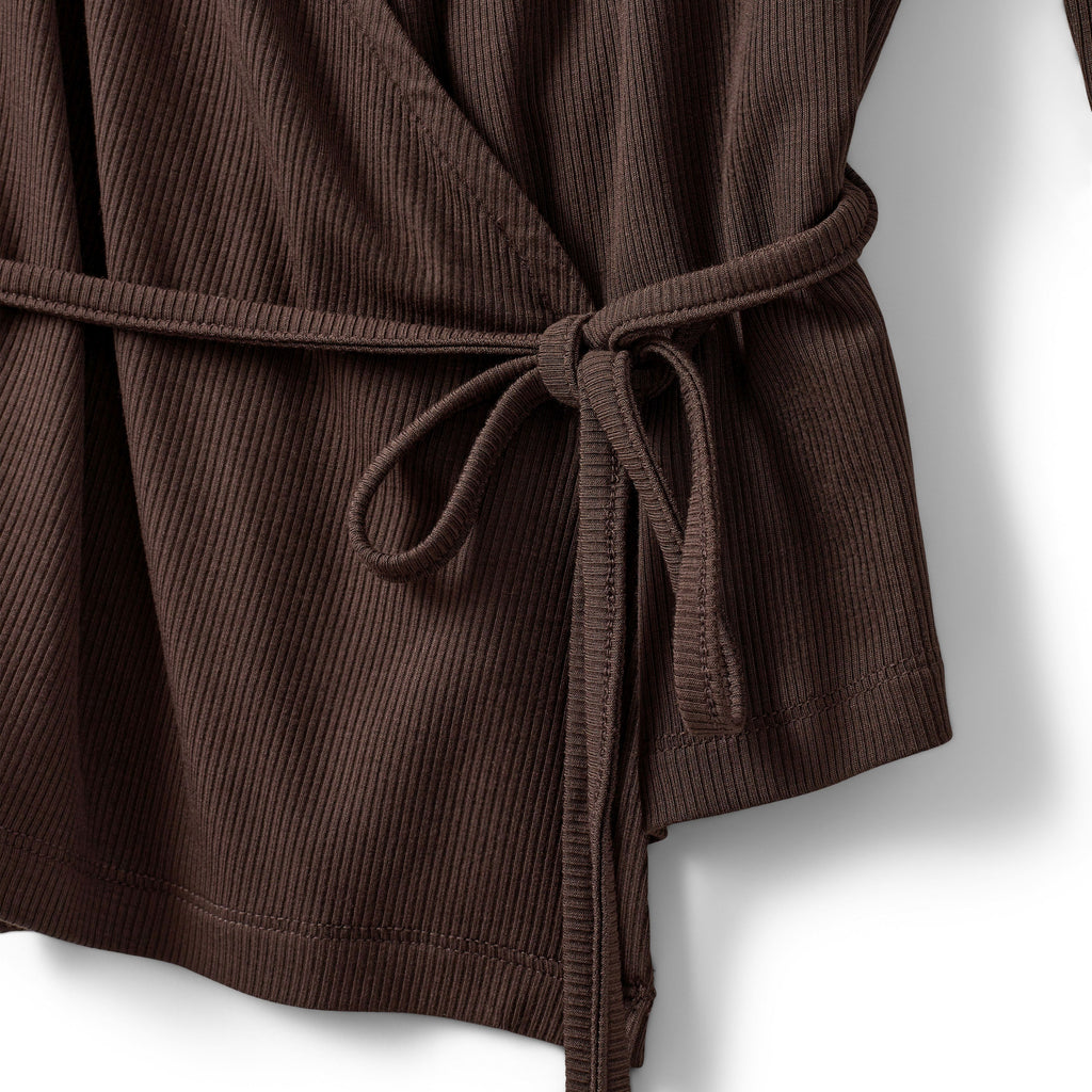 SOFIE SCHNOOR JOODYSW BLOUSE - Brown Fudge