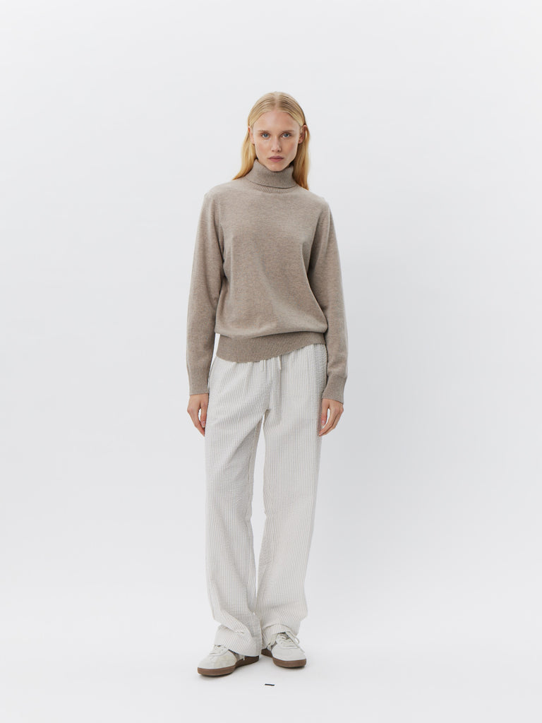 SOFIE SCHNOOR NELLSW SWEATER - Brown Melange
