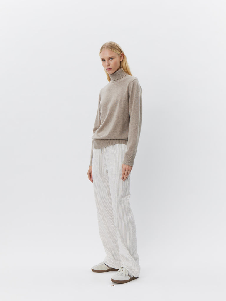 SOFIE SCHNOOR NELLSW SWEATER - Brown Melange