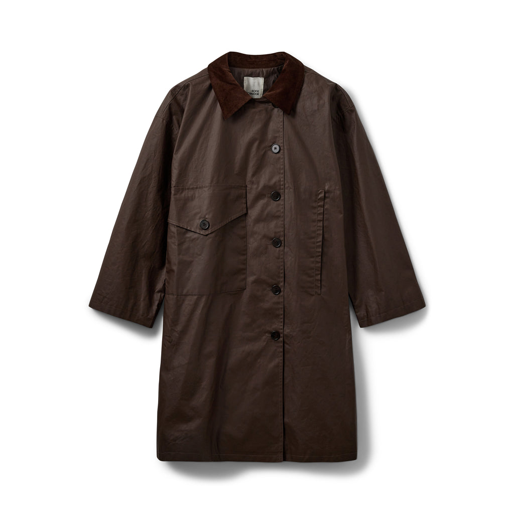 SOFIE SCHNOOR AGNESSW JACKET - Dark Brown