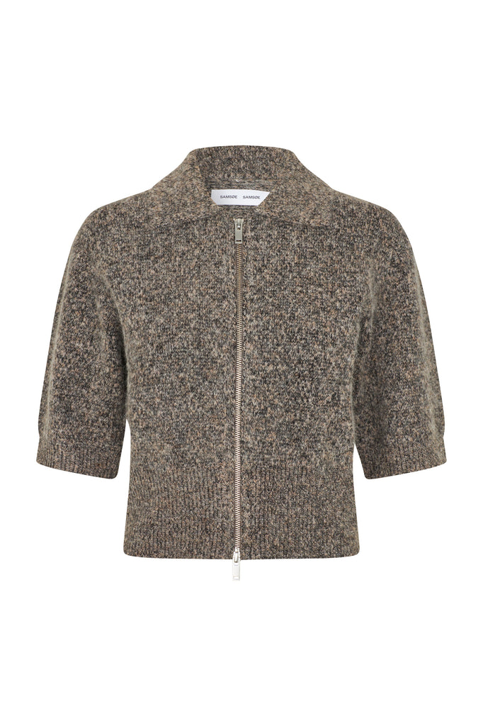 SAMSØE SAMSØE Sakelsie SS Cardigan - Fossil Melange