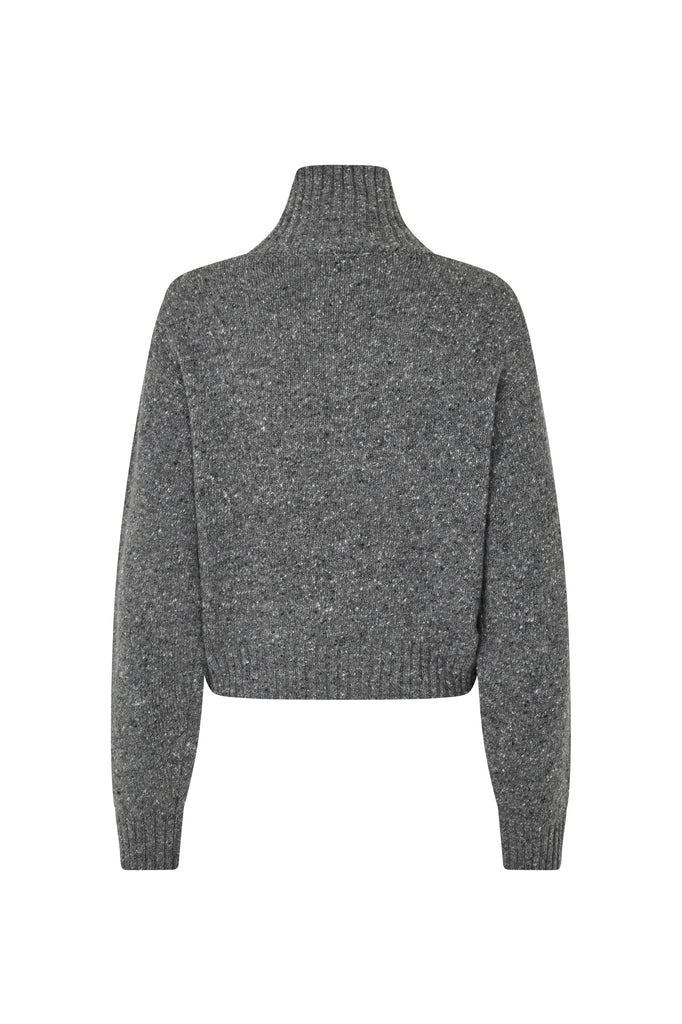 SAMSØE SAMSØE Salois Cardigan - Dark Grey Melange