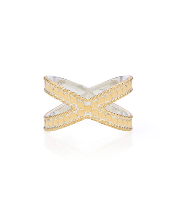 Anna Beck Cross Ring - Gold