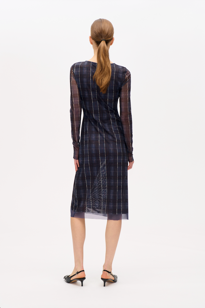 BAUM UND PFERDGARTEN Jolandi Dress - Navy Check