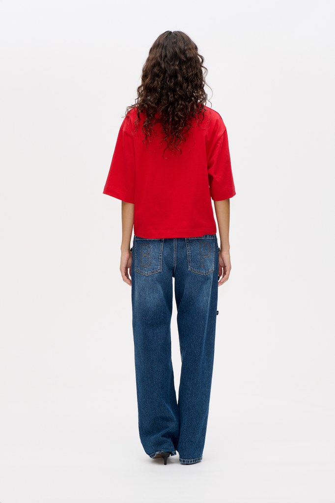 BAUM UND PFERDGARTEN Jiana T-shirt - Crimson Red