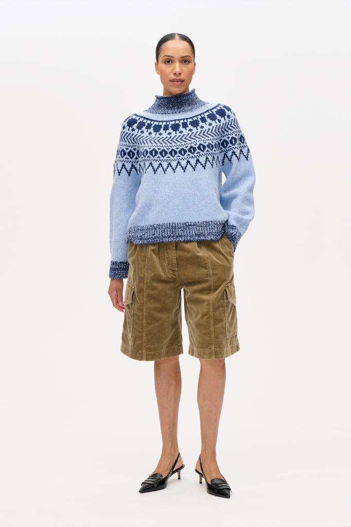 BAUM UND PFERDGARTEN Ciana Jumper - Blue Fair Isle
