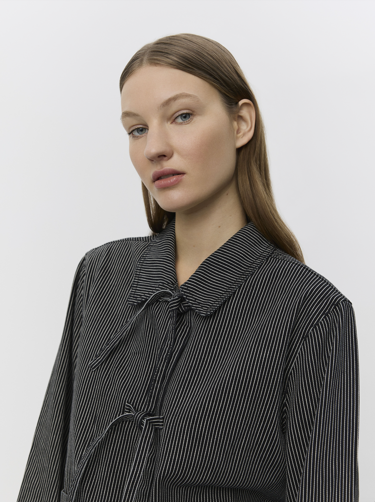 SOFIE SCHNOOR MARLOSW JACKET - Black Striped