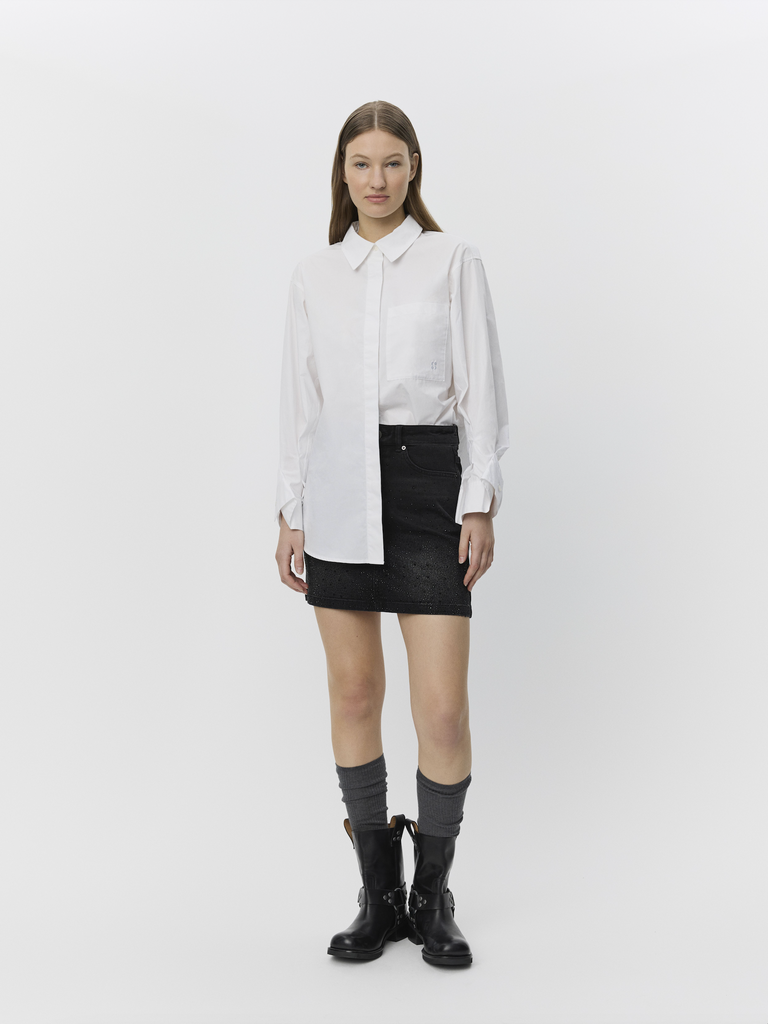 SOFIE SCHNOOR DANDYSW SKIRT - Washed Black