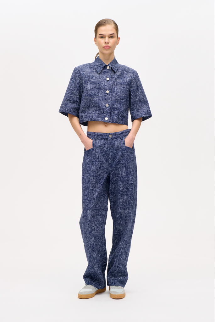 BAUM UND PFERDGARTEN Majsel Jacket - Printed Chunky Twill