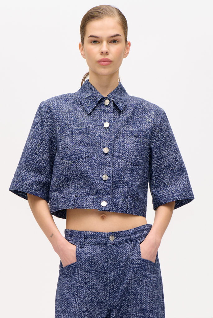BAUM UND PFERDGARTEN Majsel Jacket - Printed Chunky Twill