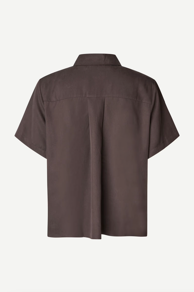 SAMSØE SAMSØE Mina SS Shirt - Fudge