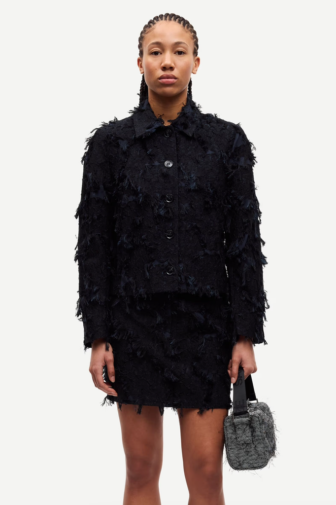 SAMSØE SAMSØE Sacress Jacket - Charcoal Art