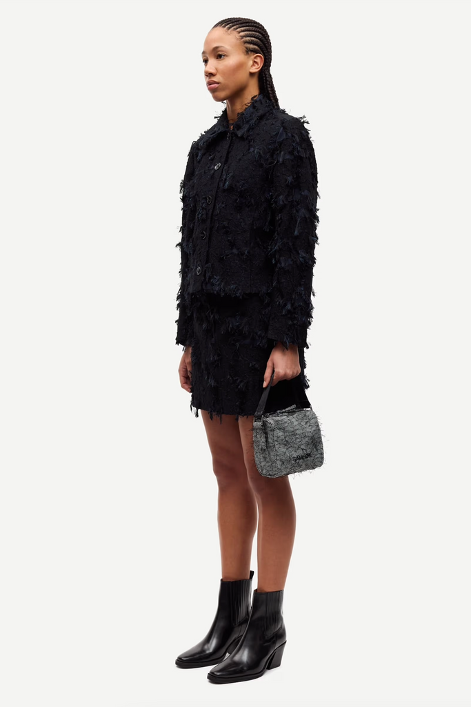 SAMSØE SAMSØE Samajsan Skirt - Charcoal Art