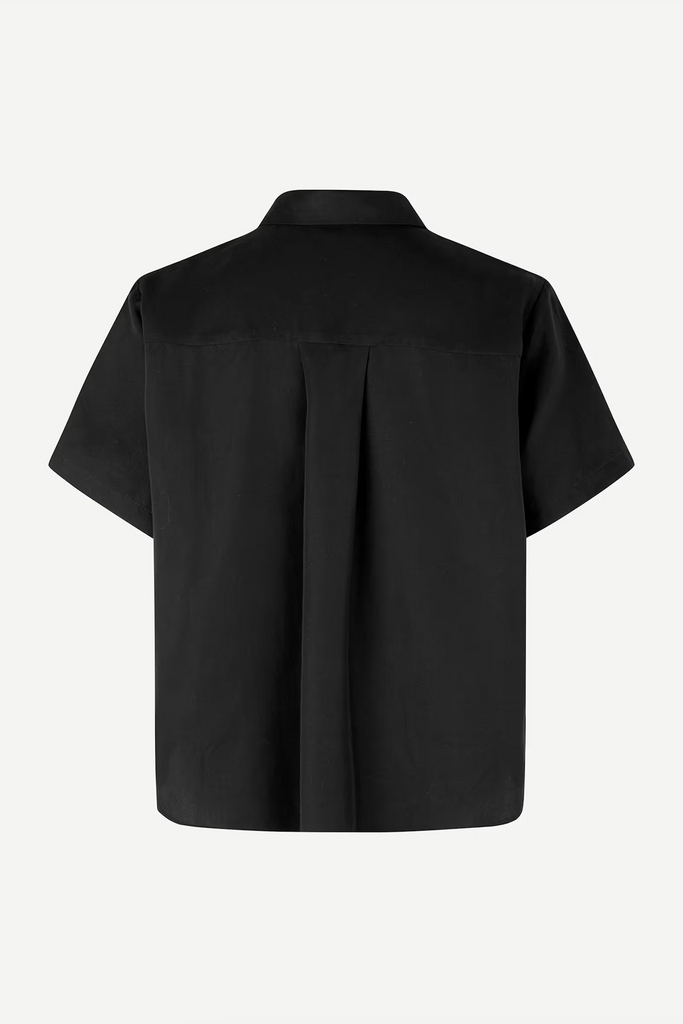 SAMSØE SAMSØE Mina SS Shirt - Black