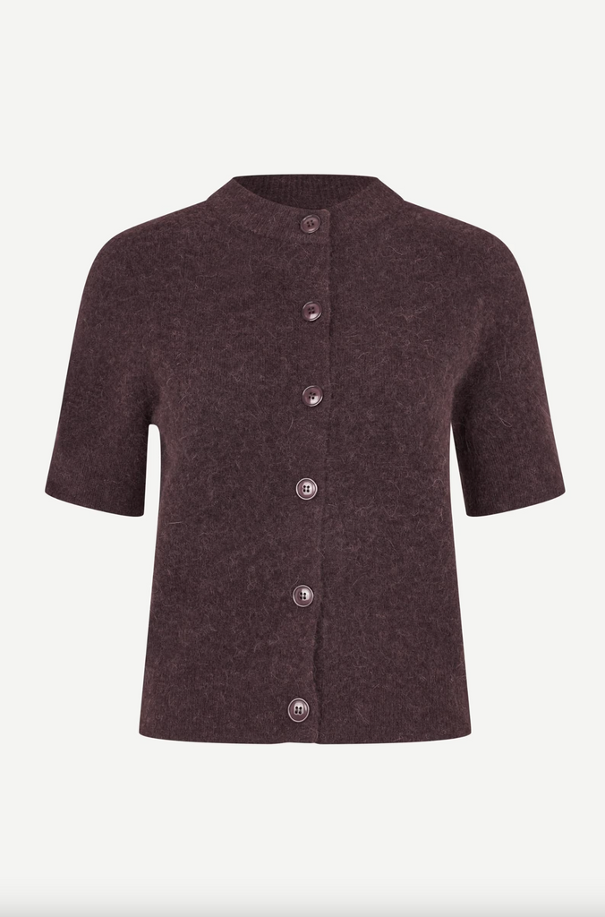 SAMSØE SAMSØE Sanoura SS Cardigan - Fudge