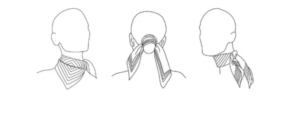 lescarf PAISLEY SCARF | BLACK & CAPPUCCINO | 50cm