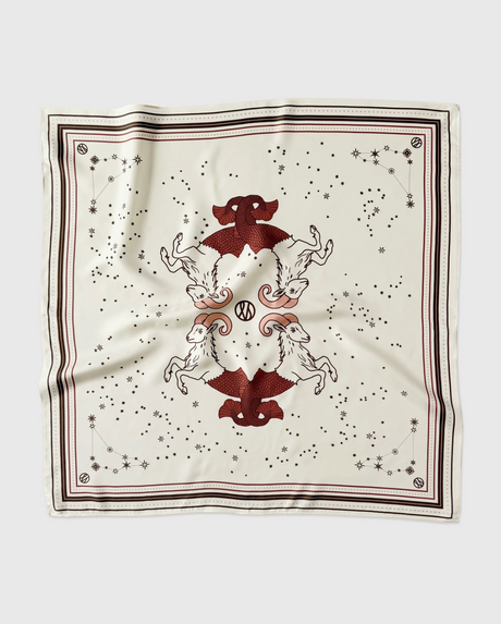 lescarf ZODIAC SCARF | CAPRICORN | 65 CM