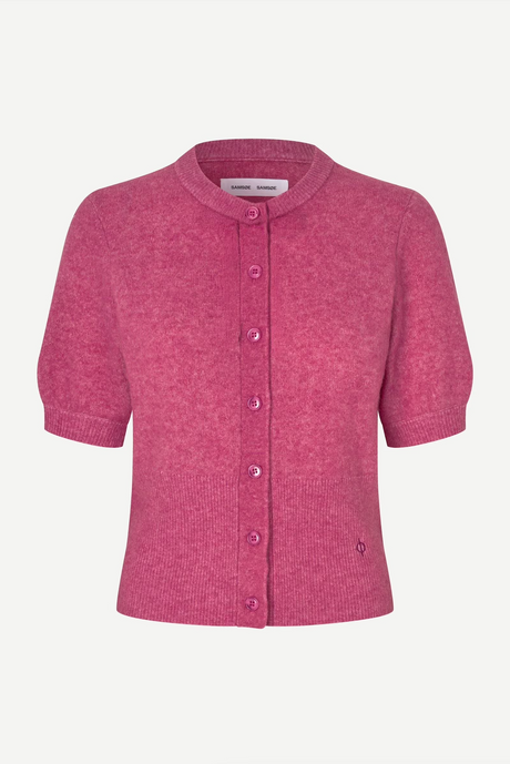 SAMSØE SAMSØE Salora SS Cardigan - Red Violet