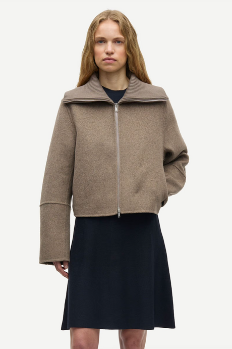SAMSØE SAMSØE Sacleo Jacket - Lead Gray Mel