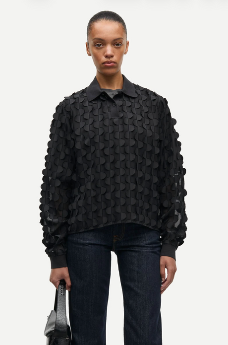 SAMSØE SAMSØE Sadovery IS Polo - Black