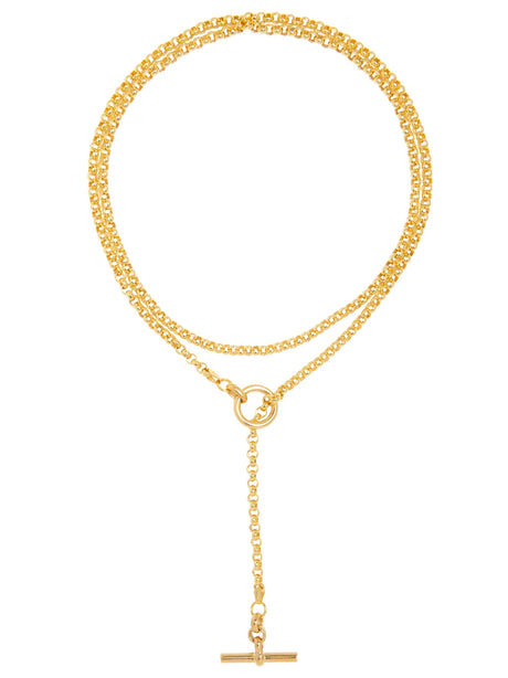 Tilly Sveaas Gold Lariat Necklace